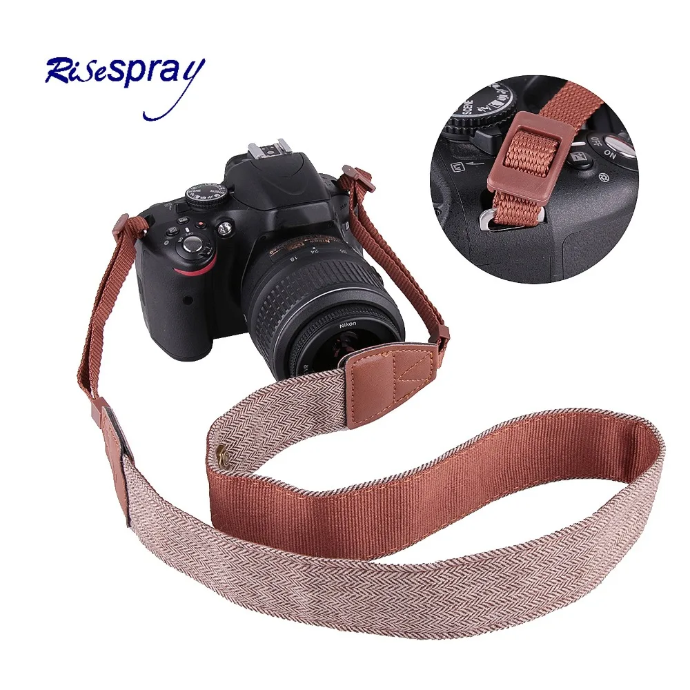 Универсальный винтажный ремень для цифровой камеры Sony Nikon Canon Pentax DSLR|Ремни камер| |
