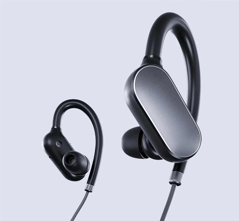 Оригинальная Спортивная bluetooth-гарнитура Xiaomi, Bluetooth 4,1, Беспроводная музыкальная Спортивная гарнитура с микрофоном, IPX4, водонепроницаемая, защита от пота, для смартфона