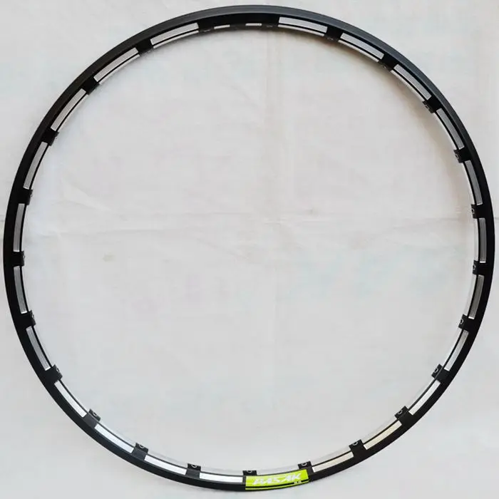 26 inch green 26/27. 5 кольцо для горного велосипеда двухслойный диск из алюминиевого сплава 24 обода с ЧПУ - Цвет: 26 inch green
