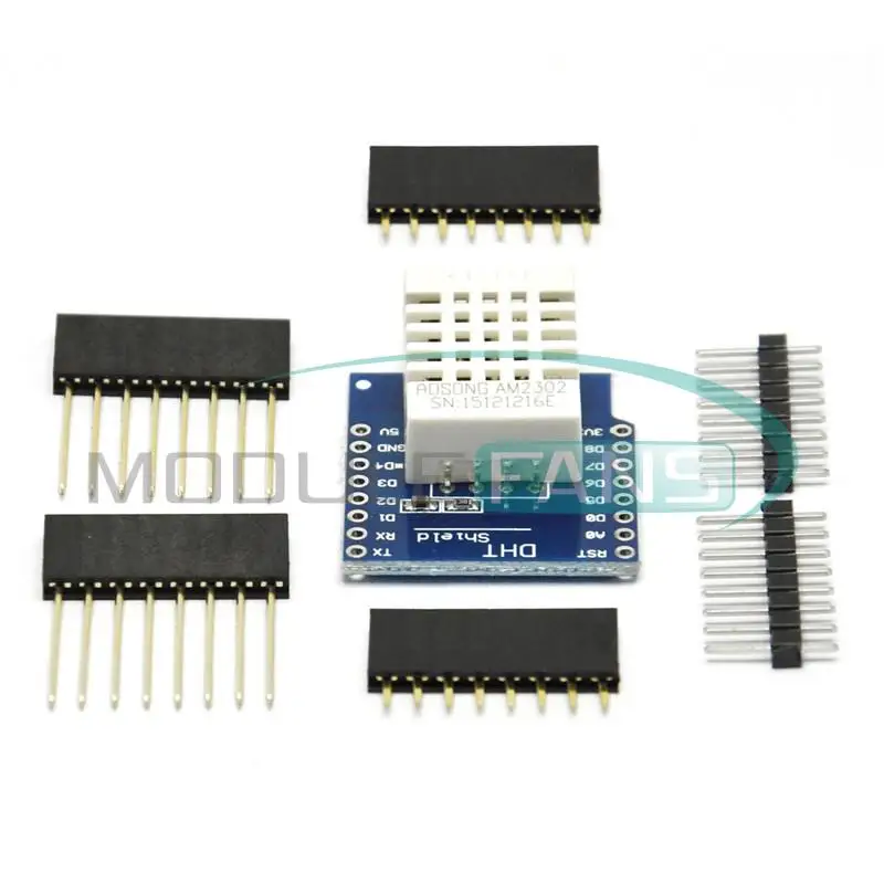 D1 Mini для Wemos DHT22 AM2302 Цифровой Датчик температуры и влажности Щит Модуль|d1 mini|mini