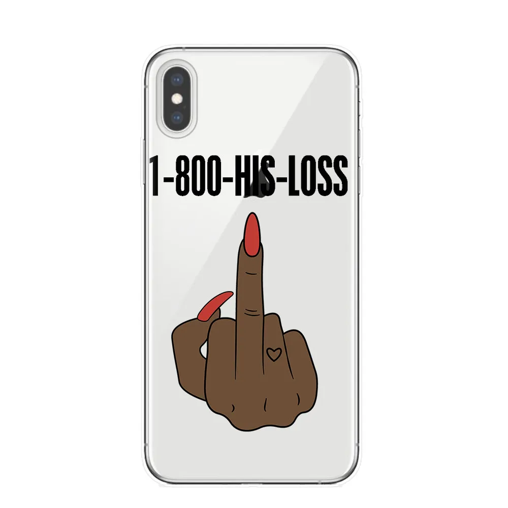 T5542 KDMOJI чехлы для телефонов из прозрачного силикона для iPhone Xs 7 7Plus 8 8 Plus X 6 6splus 5 5S SE XS MAX XR XS задняя крышка - Цвет: T5542