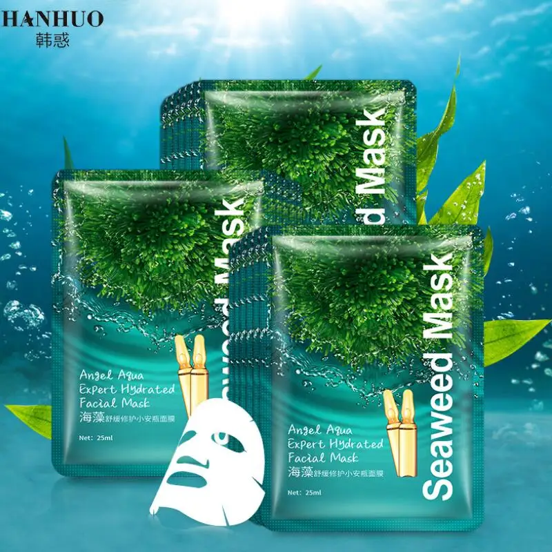 Маска для лица HANHUO с водорослями Angel Aqua Expert увлажняющая питательная маска лица| |