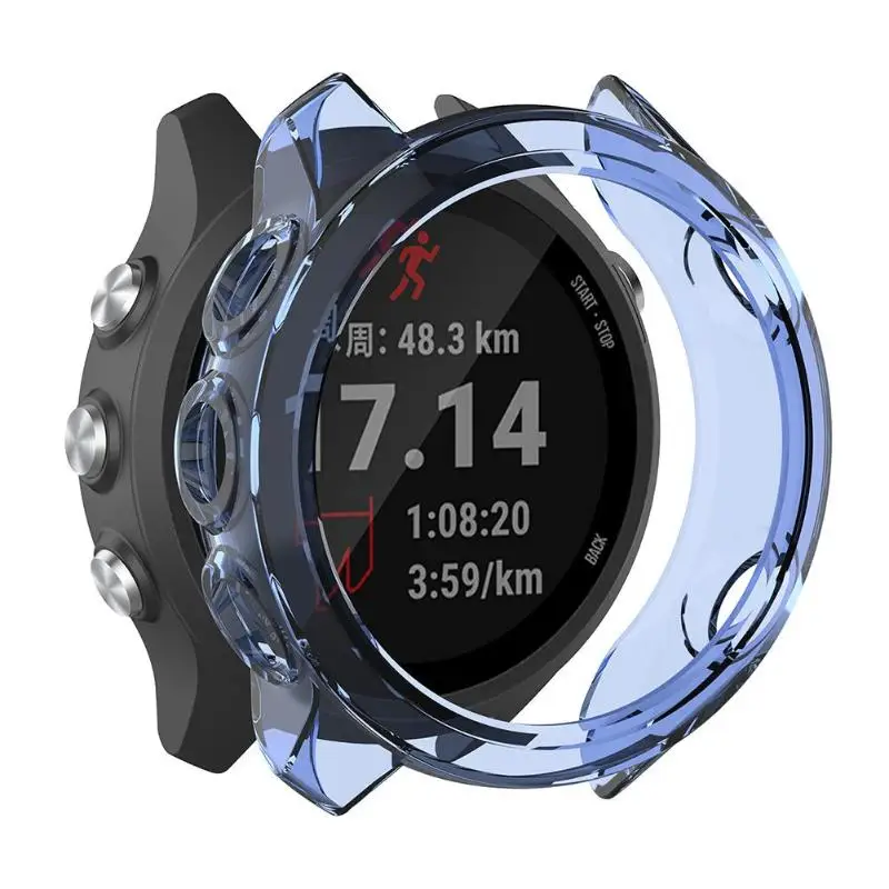 Сменные мягкие защитные чехлы из ТПУ для Garmin Forerunner 245 M/245 Предотвращают появление