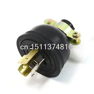 

AC 250V 30A Screw Lock Generator Plug Socket 0.4" Cable Adapter