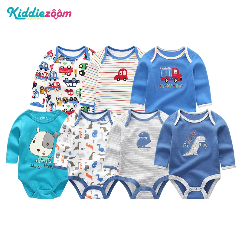 Newborn toodler baby clothes girl Infant Underwear Sets Long Sleeves Baby Boy Pajamas 3 6 9 12M Roupa de bebe Rompers Clothing - Цвет: BDL7109
