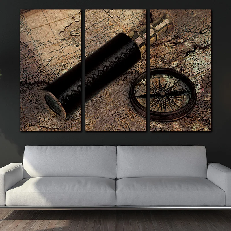 Canvas Painting home decoration painting art canvas and prints map on Wall Art Picture posters no frame | Дом и сад