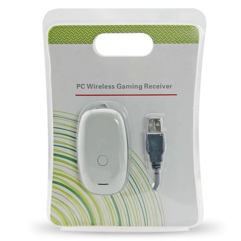 White Color Для XBOX360 Беспроводной контроллер PC Wi Fi приемник адаптер геймпада USB приемник Поддержка Win7/8/10 Системы - Цвет: White Color