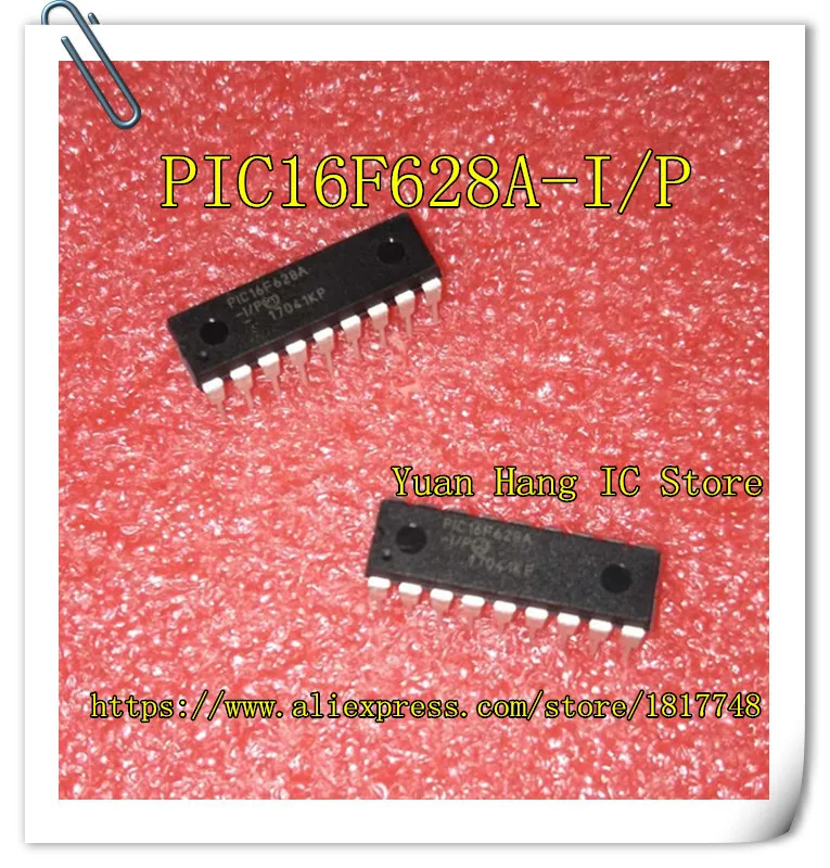 10 шт./лот PIC16F628A-I/P PIC16F628AIP PIC16F628A 16F628A DIP18 новый оригинальный | Электроника