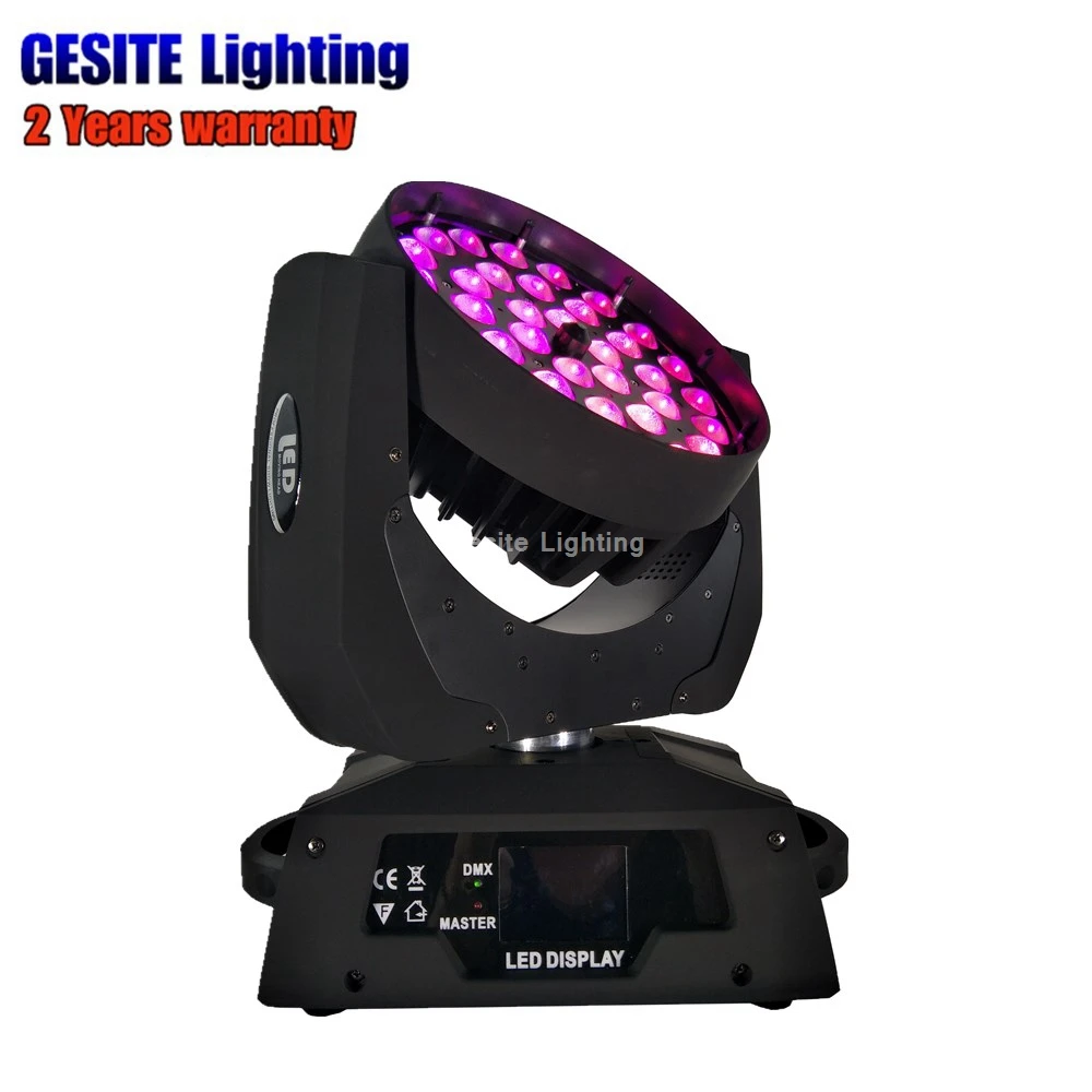 Led dj wash light RGBWA 5в1 leds move head 36x15w dmx moving | Лампы и освещение