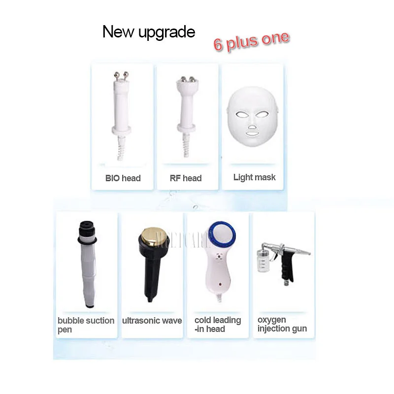 Профессиональная Вакуумная очистка лица Гидро Вода кислородная струя пилинг