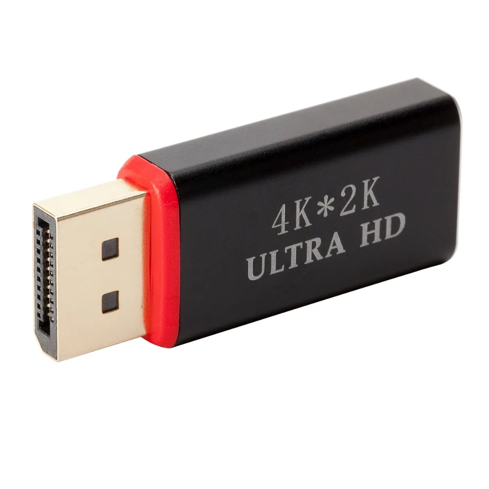 Kebidu 4K x 2K порт дисплея DP штекер-HDMI-совместимый гнездовой конвертер адаптер видео