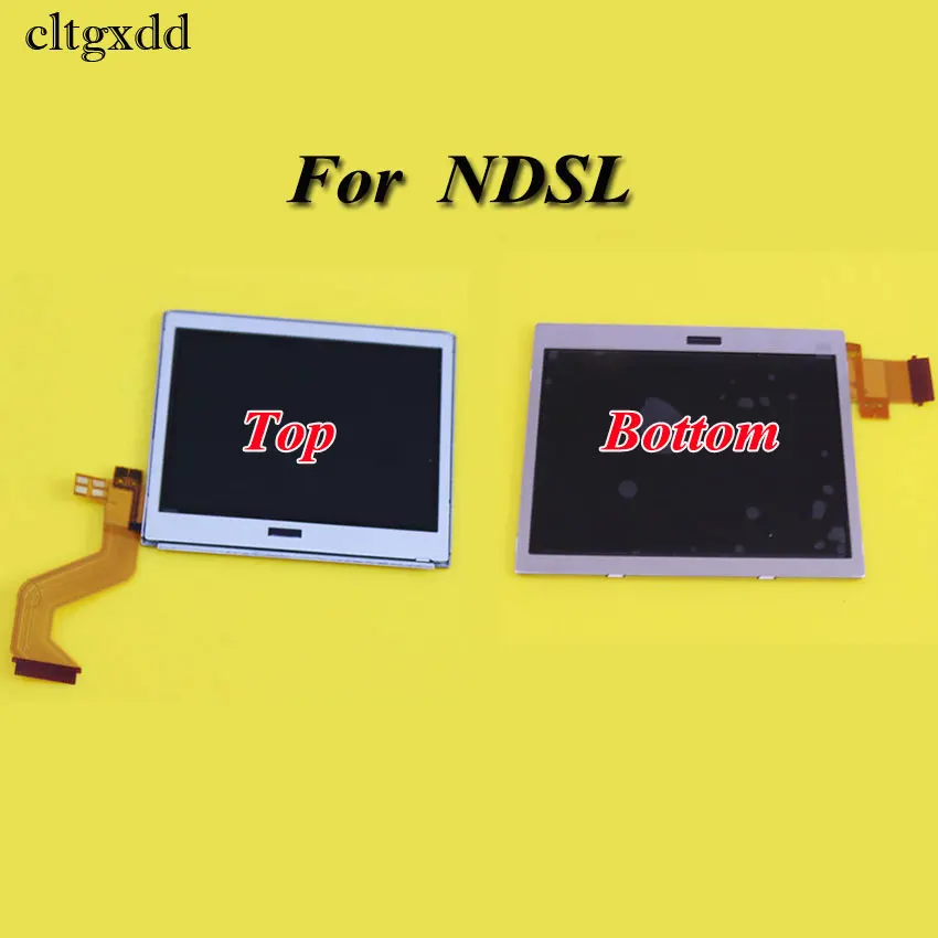 Cltgxdd 1 шт. Замена верхней и нижней ЖК дисплей для NDSL экран Pantalla nintendo DS Lite игровые