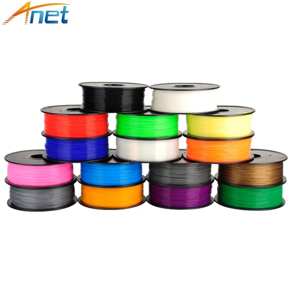 

Anet 10roll/lot 3D Printer Filament ABS 1kg Plastic Rubber Consumables Material 3D Printer Accessories 3D Print
