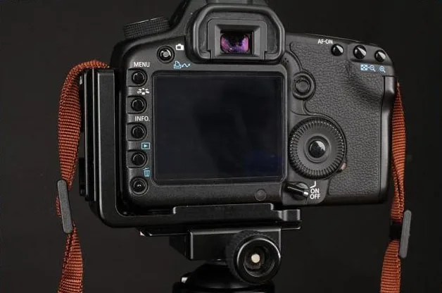 DSLR профессиональная l-пластина для Canon EOS 5D Mark II 5D2 камера Штативная головка аксессуары быстросъемная пластина