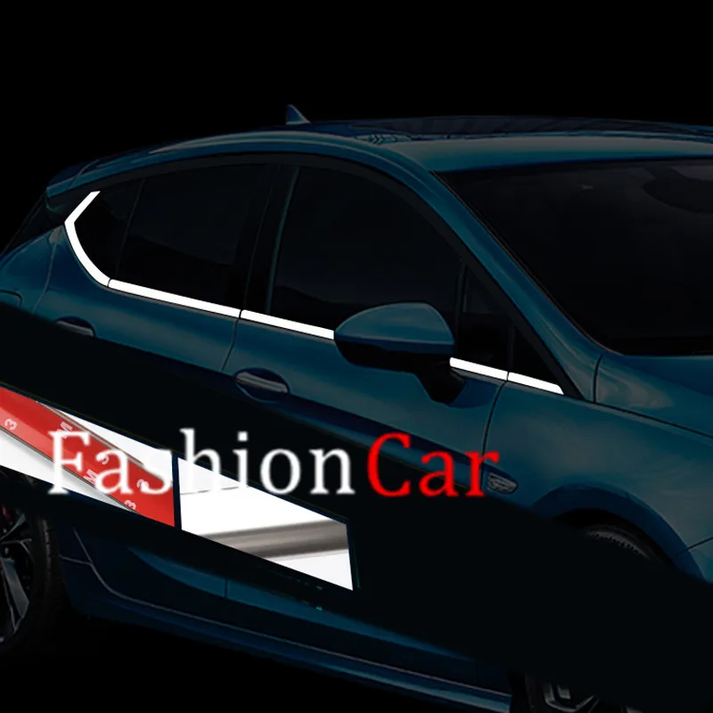 Подходит для Opel Astra K хэтчбек 2016 2019 автомобильные аксессуары сталь хромированная