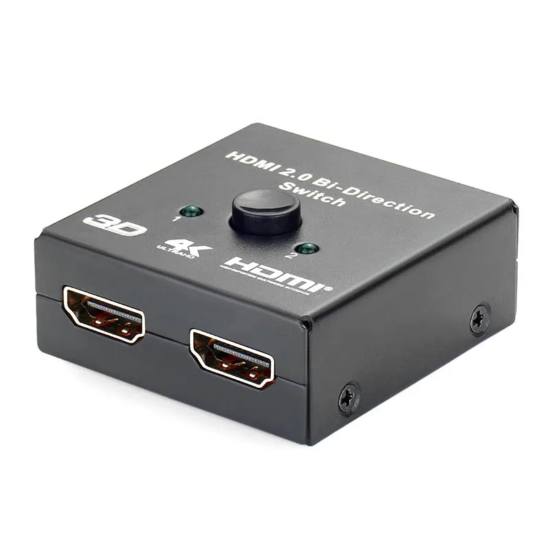 HDMI переключатель 2to1 или HDMI сплиттер 1to2 HDMI bi-направления switcher Splitter Селектор с HDCP Passthrough 3D 1080 P 4 К X 2 К
