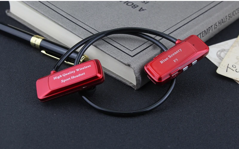 Беспроводные наушники Daono F5, bluetooth-гарнитура, спортивные музыкальные стерео наушники+ слот для карт Micro SD+ fm-радио для iphone huawei XiaoMi