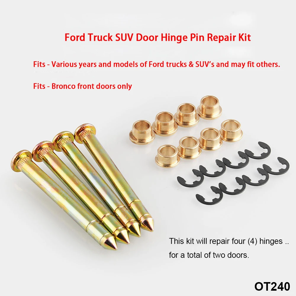 Модификация автомобиля передней двери дверных петель втулка комплект для