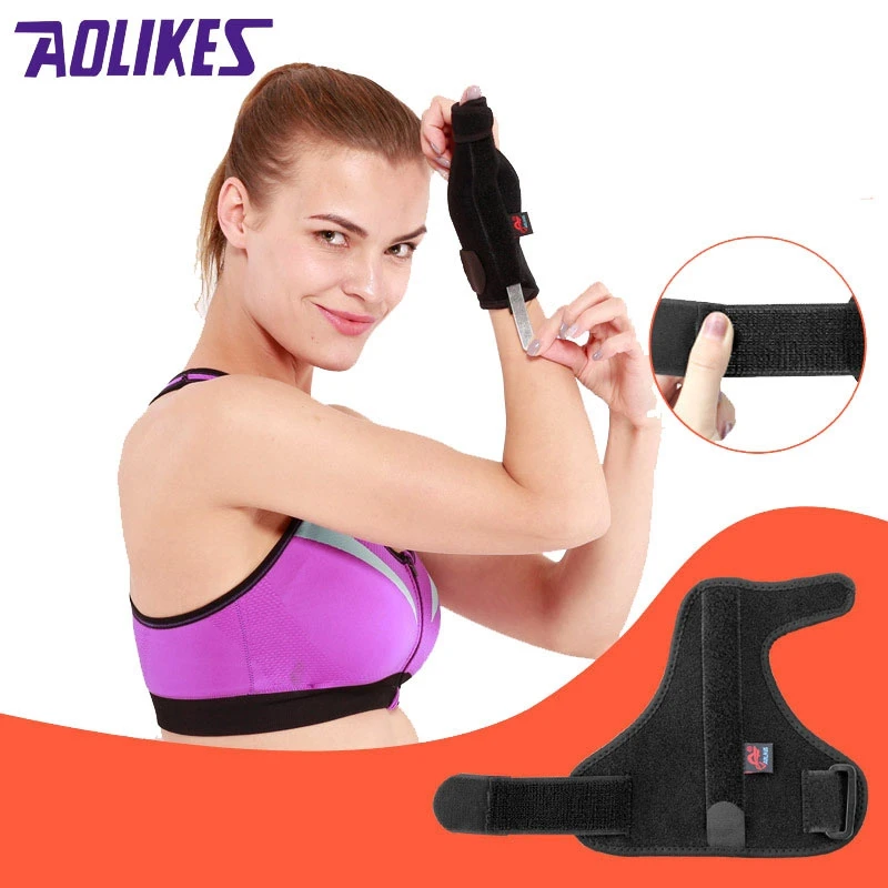 Защитная накладка на запястье и палец AOLIKES 1 шт. | Спорт развлечения