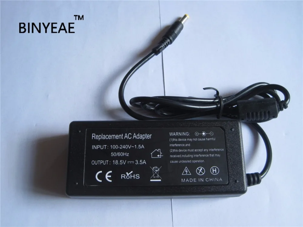 18 5 V 3.5A 65W AC адаптер питания зарядное устройство для HP Compaq Presario 2200 A900 C300 C500 C700 F500 F700