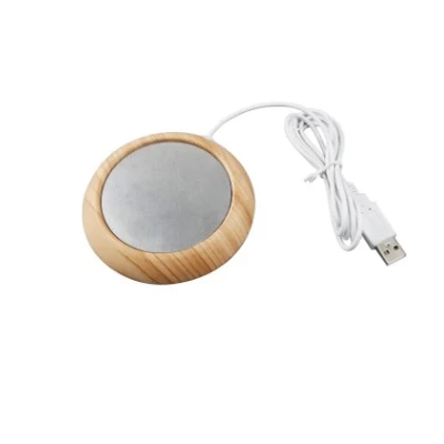 light yellow Usb нагревательная подставка Новая креативная кофейная теплая чашка коврик кружка коврик чайник теплее кофейное устройство для подогрева чая теплее горшок теплее - Цвет: light yellow