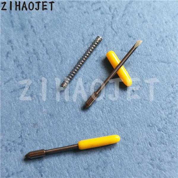 Резак для плоттера лезвие graphtec ce5000-60 120 CE6000-120 CB09UA-1 -5(30/45/60 градусов 15 шт. + держатель