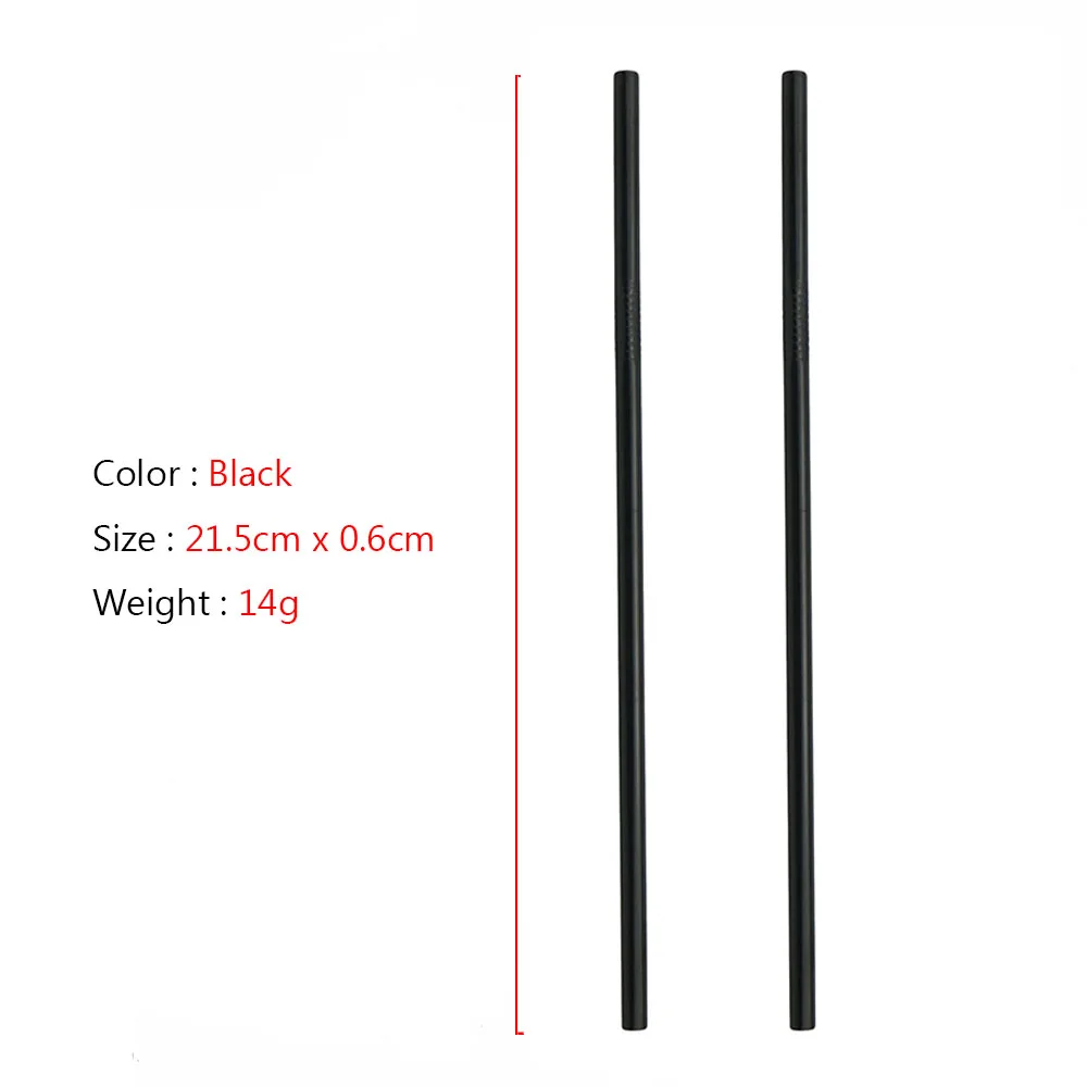1/2/4Pcs Reusable Metal Drinking Straw 304 Stainless Steel with Cleaner Brush For Mugs 20/30oz Bar Party Accessory | Дом и сад