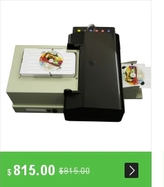 Новейший CD принтер DVD диск, принтер ПВХ карта печатная машина с 60 шт. CD/PVC лоток для CD/DVD печати для R330 принтера