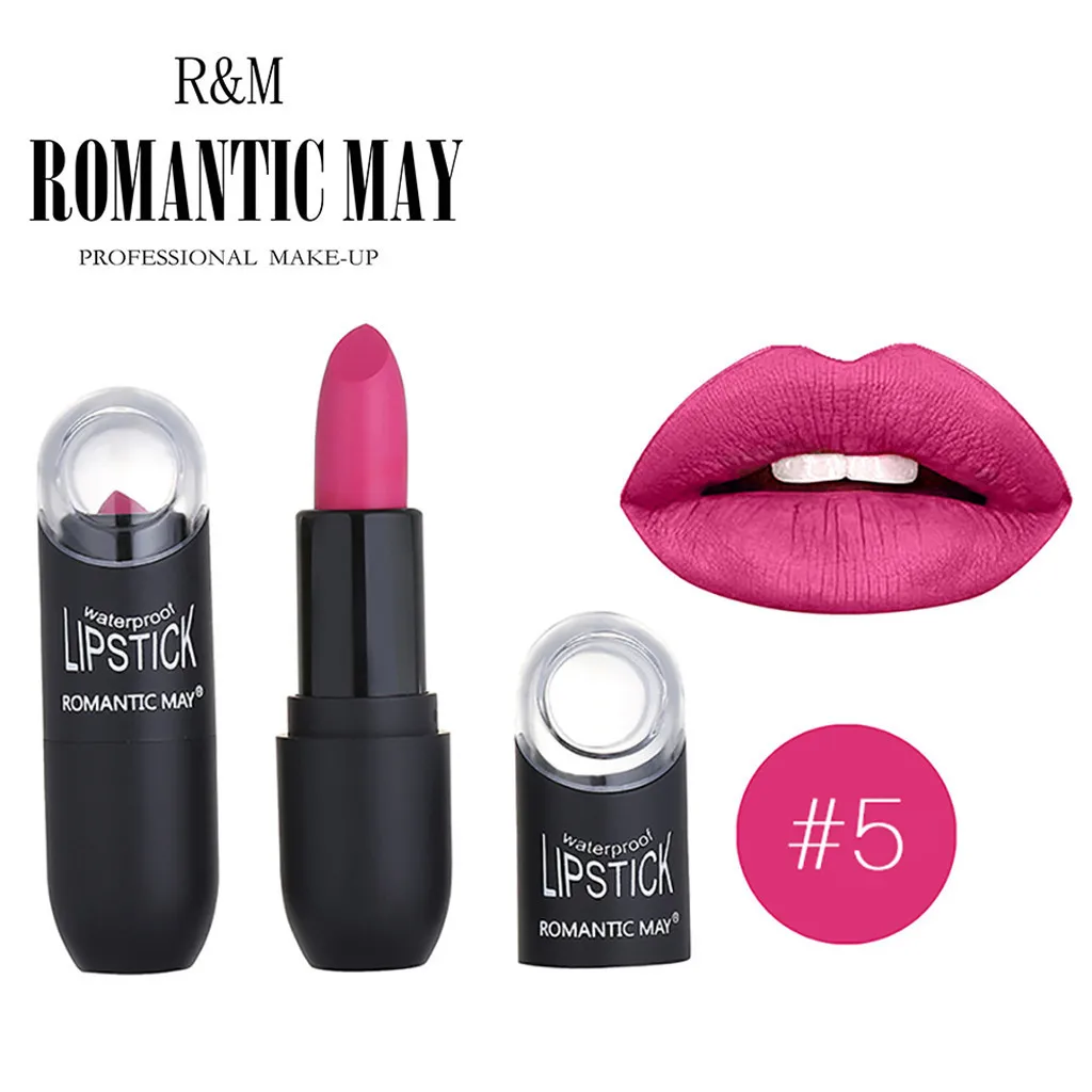 Pudaier матовая губная помада Водонепроницаемая Makeup12Colors увлажнитель длительного