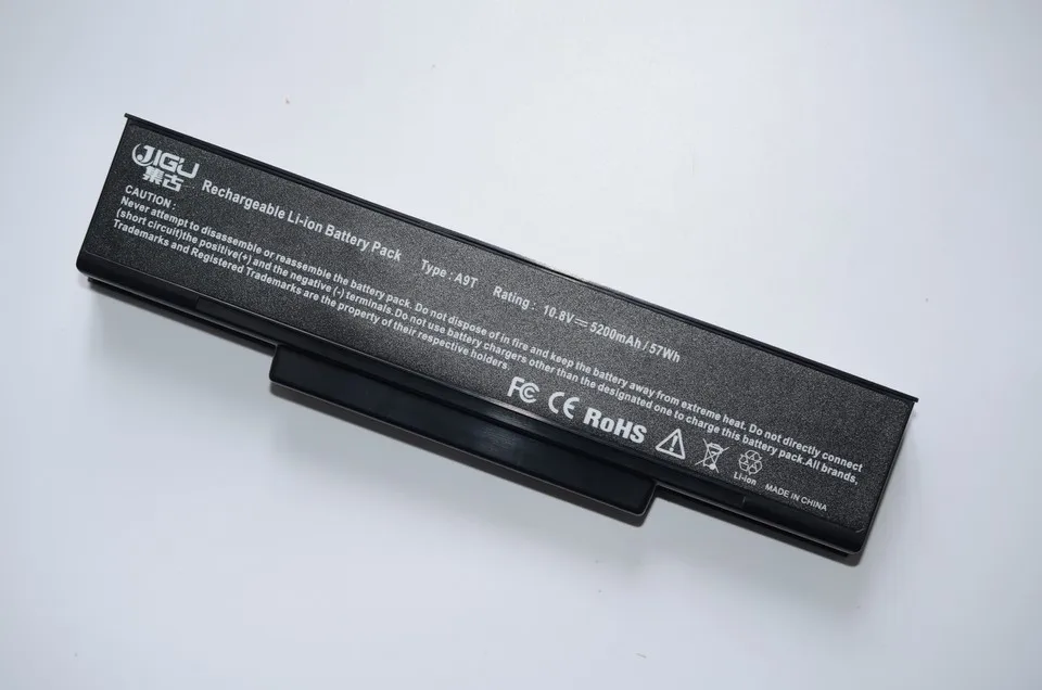 JIGU ноутбука Батарея A32-F2 A32-Z94 A32-Z96 A32-F3 для Asus Z53 Z94 S96 A9 MSI CBPIL48 CBPIL72 BTY-M66 M655 M670 W750T