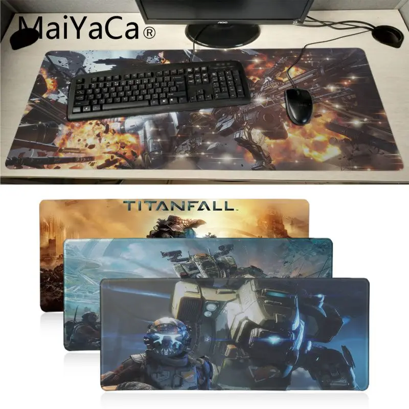 MaiYaCa аниме titanfall 2 натуральный каучук игровой коврик для мыши Настольный Самый