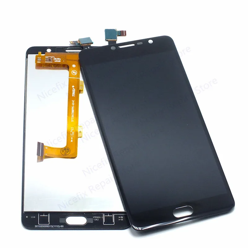 ЖК дисплей стеклянная лампа для Alcatel Pop кодирующий преобразователь сенсорного