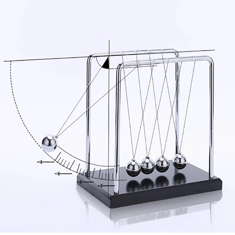 Колыбель Newton 10 S физический маятник z-тип колыбель Newton's художественная в