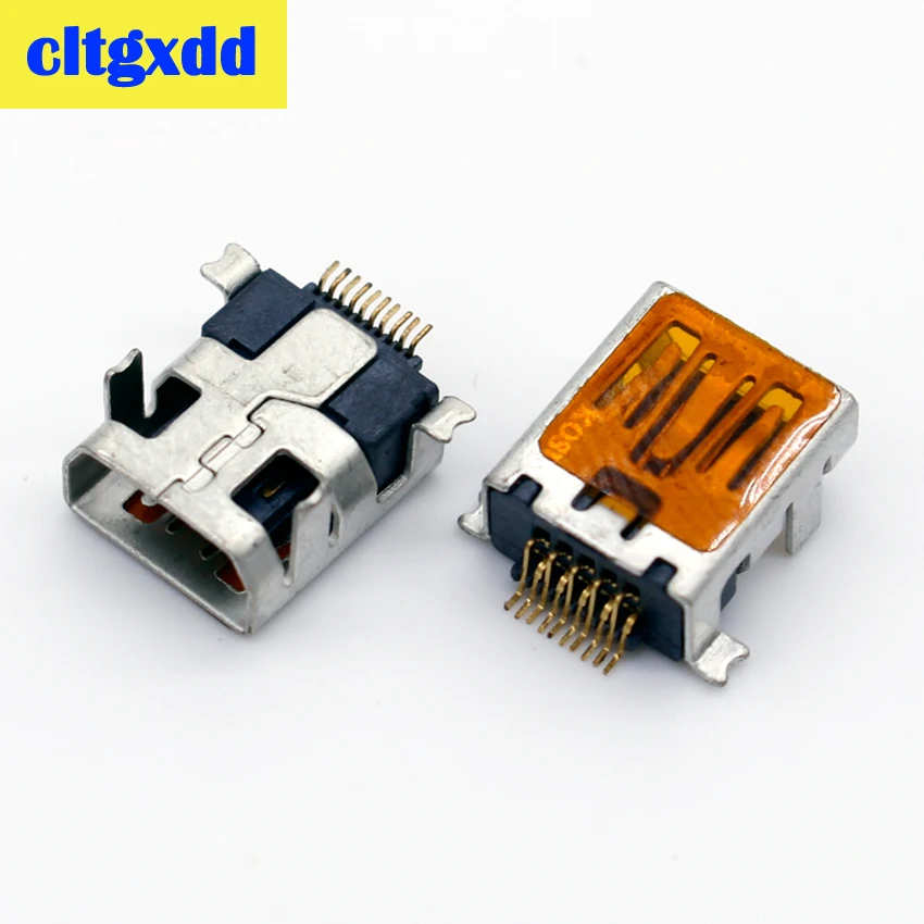Разъем USB cltgxdd V3 разъем для зарядки 10Pin Mini Female jack телефона/GPS/радио/электрической