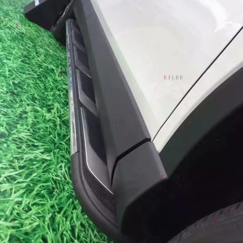 Алюминий подходит для Toyota All New RAV4 2016 2017 2018 боковая ступенчатая Беговая доска Nerf Bar