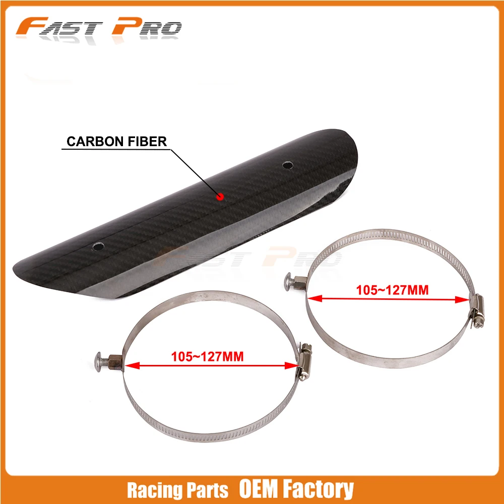 Глушитель выхлопной трубы мотоцикла тепловая Защитная крышка для YAMAHA HONDA KTM KAWASAKI