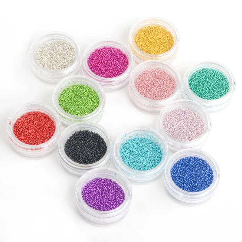 12 коробок смешанные цвета дизайн ногтей 3d украшения брендовые амулеты икра