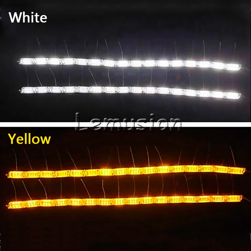 1 пара Автомобильных СВЕТОДИОДНЫХ кристальных водяных ламп DRL 12 В для Toyota Corolla Avensis