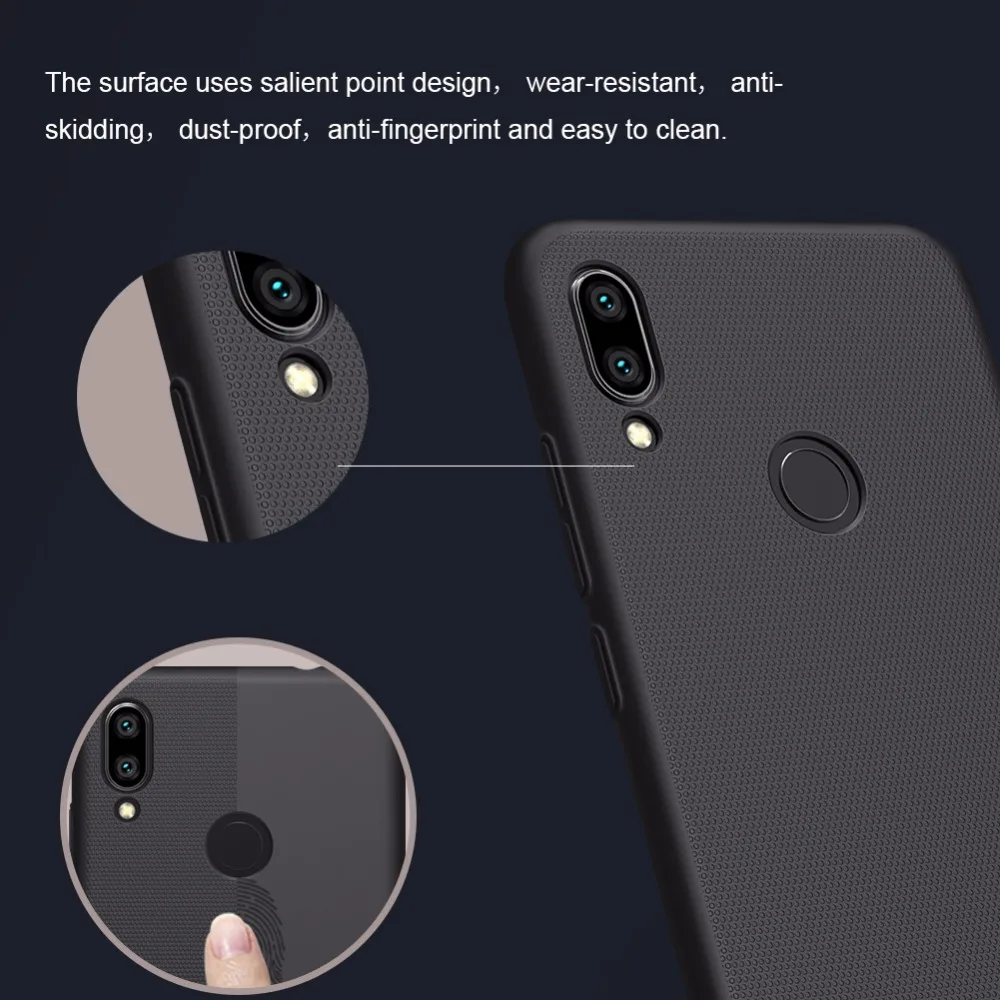 Для Xiaomi Redmi Note 7 чехол-накладка global Redmi Note7 задняя крышка супер матовый защитный чехол Redmi Note7 Nillkin чехол