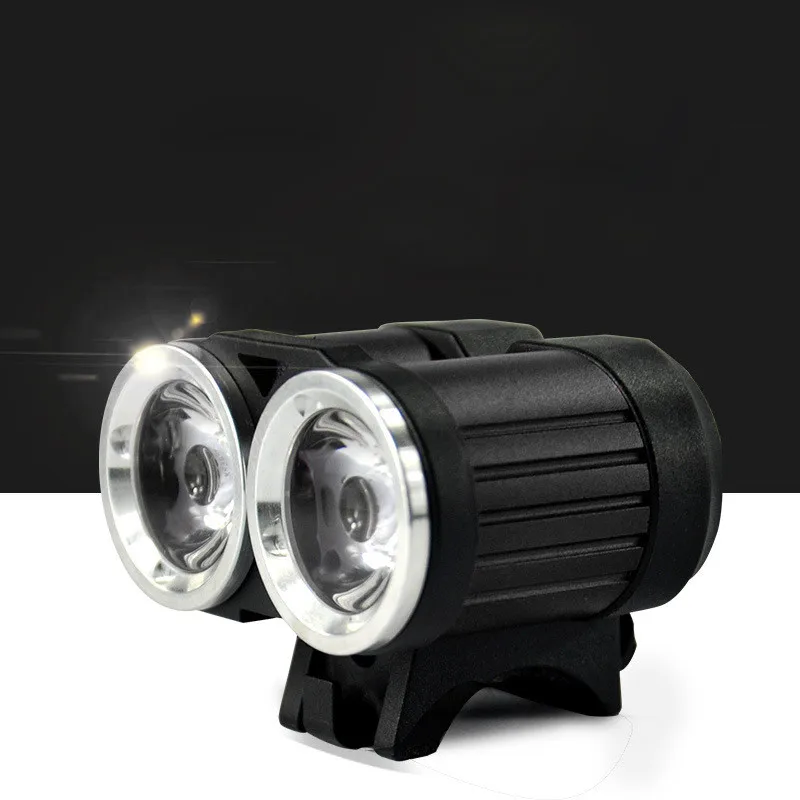 2000LM 2 XML Q5 Interface LED Bike Light Headlamp Headlight 3Mode Bicycle Lights Lamp Outdoor Cycling Accessories HX07 | Спорт и