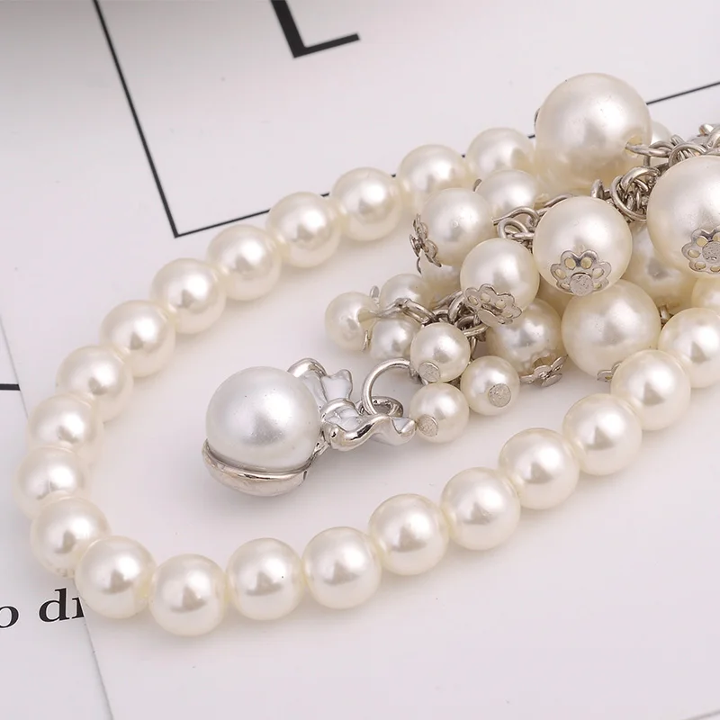 Uodesign креативный жемчужный кулон горячая цепочка для ключей подвеска из скрытой