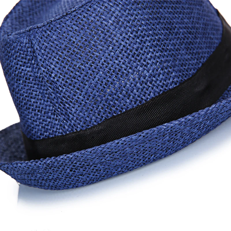 Шляпа шляпы шляпа мужская fedora шляпа черная мужские летние пляжные шляпа белье дышащая мужская соломенная шляпа мужская шляпа Федора fedora Панамы