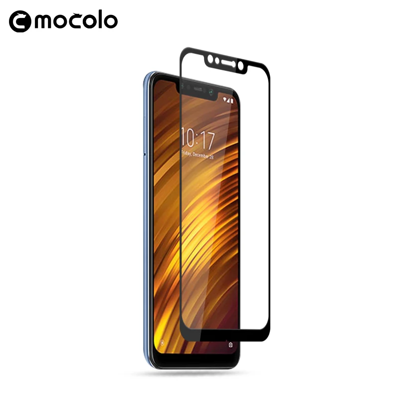 Защита экрана для Xiaomi Pocophone F1 закаленное защитное стекло 9H F1|Защитные стёкла и