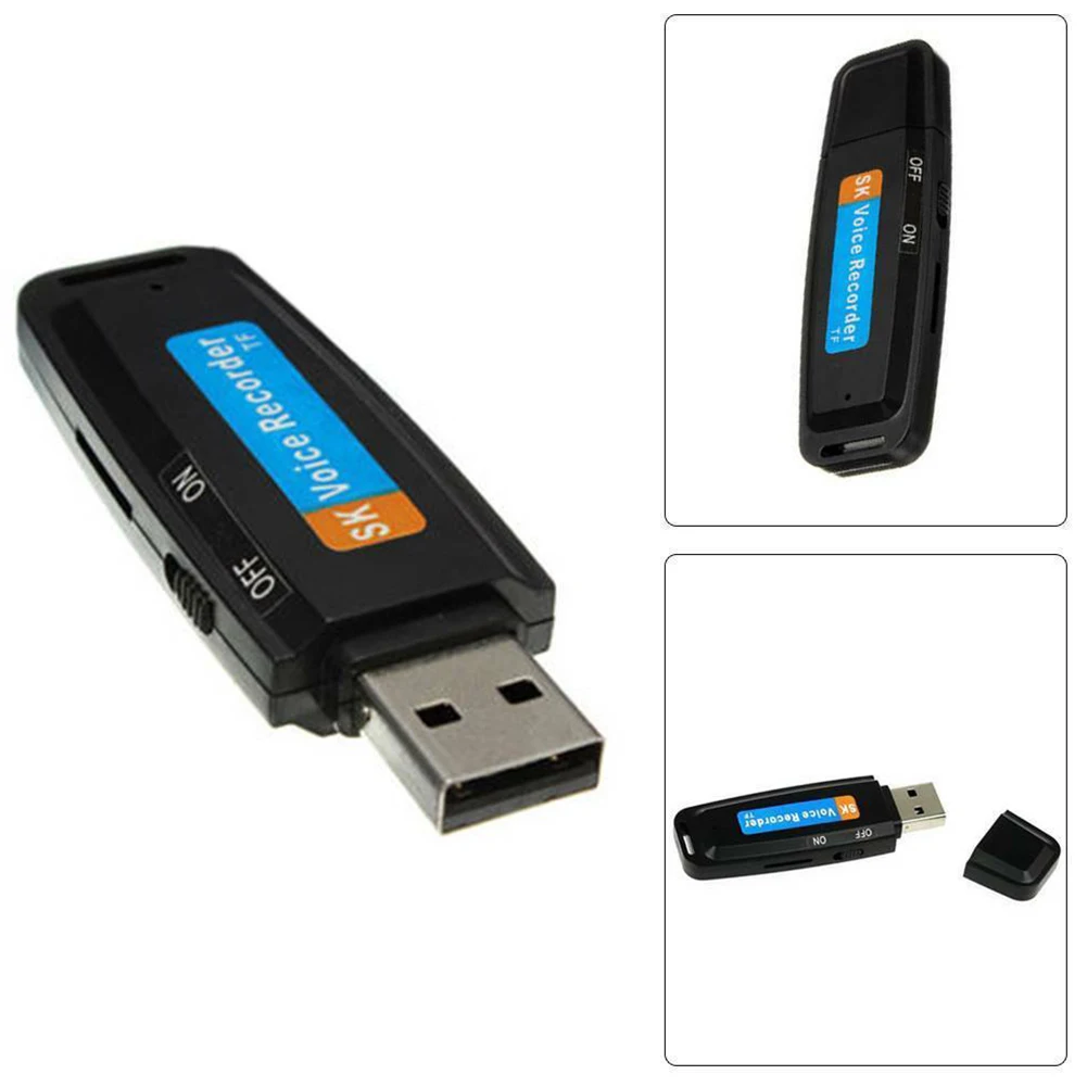 Профессиональный цифровой диктофон портативный USB мини поддержка tf-карты u-диск