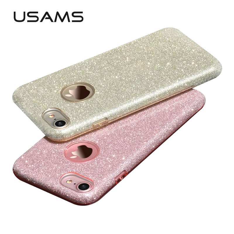 Чехол USAMS для iphone 7 plus чехол со стразами и кристаллами высококачественный