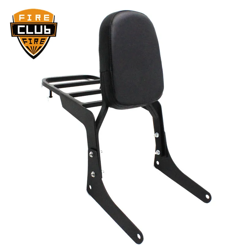 Motorcycle Passenger Backrest Sissy Bar For Honda Rebel 250 CMX250 CMX250C CA250 Rear Luggage Rack Support Saddlebag