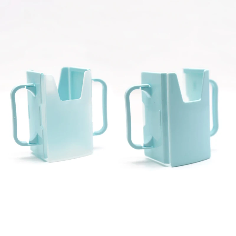 1 шт. держатель для бутылки регулируемый безопасный пластиковый малышей сока