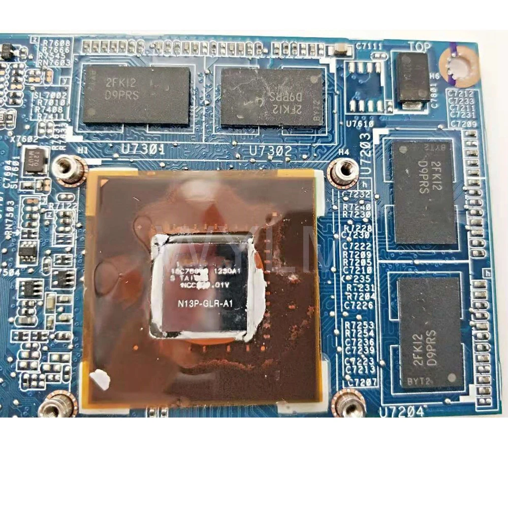 Видеокарта K55VJ GeForce GT 635M N13P-GLR-A1 2GB для ASUS K55VM графическая карта ноутбука 100%