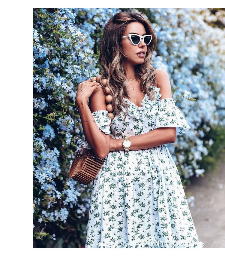 Бамбуковая плетеная Сумка корзина Ins Пляжная соломенная маленькая круглая