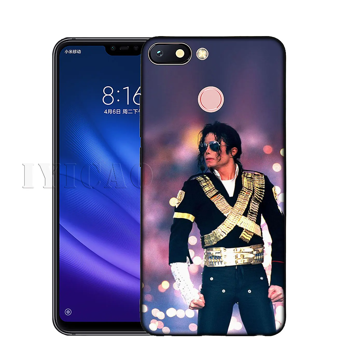 IYICAO Майкл Джексон Мягкий силиконовый чехол для телефона Xiaomi Redmi K20 8A 7A 6A 5A S2 4X 4A GO Note
